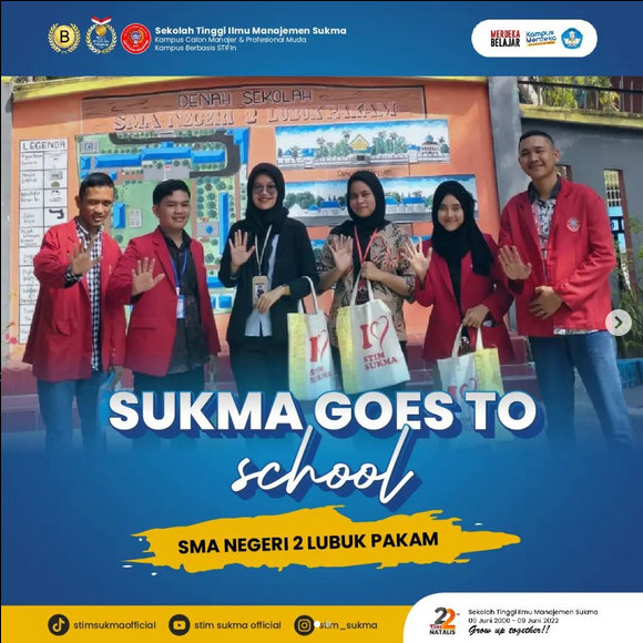 Sukma Goes To School ke SMA Negeri 2 Lubuk Pakam