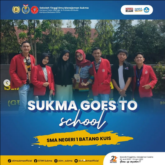Sukma Goes To School ke SMA Negeri 1 Batang Kuis