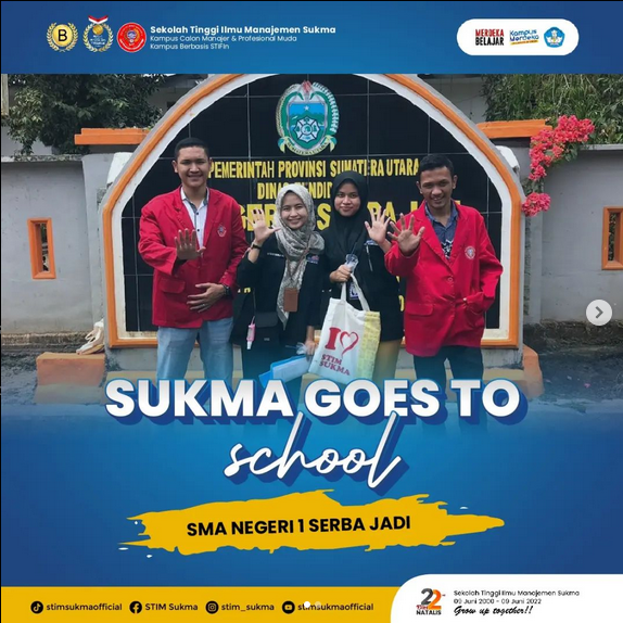 Sukma Goes To School ke MAN 1 Serdang Berdagai