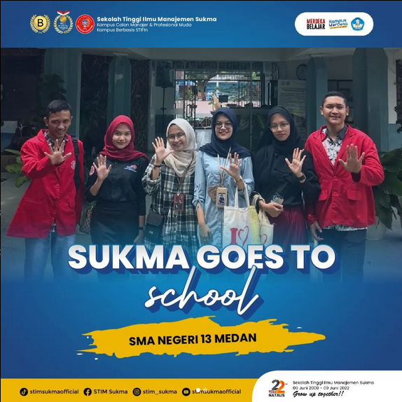Sukma Goes To School ke SMA Negeri 13 Medan