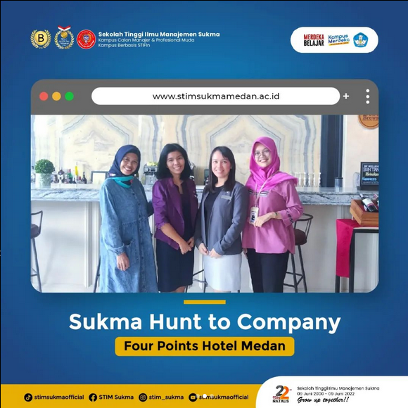 Sukma Hunt To Company ke Four Points Hotel Medan