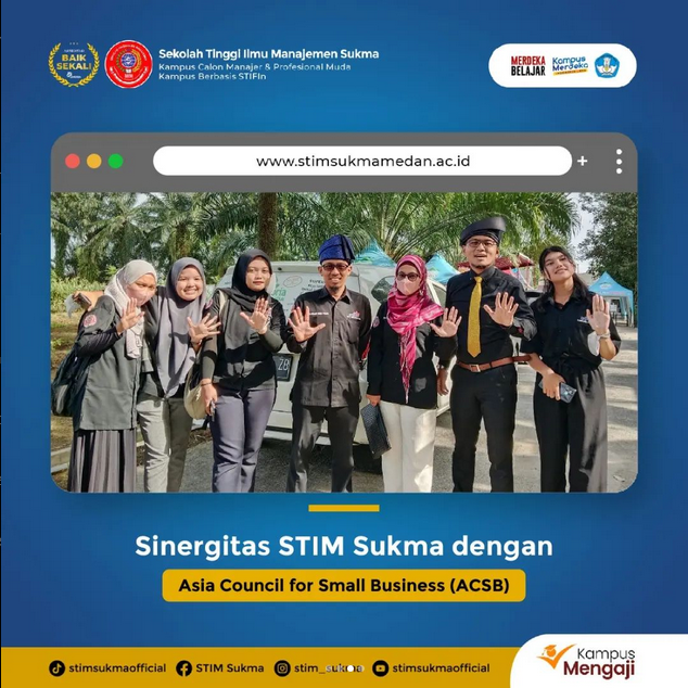 Sinergitas STIM Sukma dengan Asia Council for Small Business (ACSB)