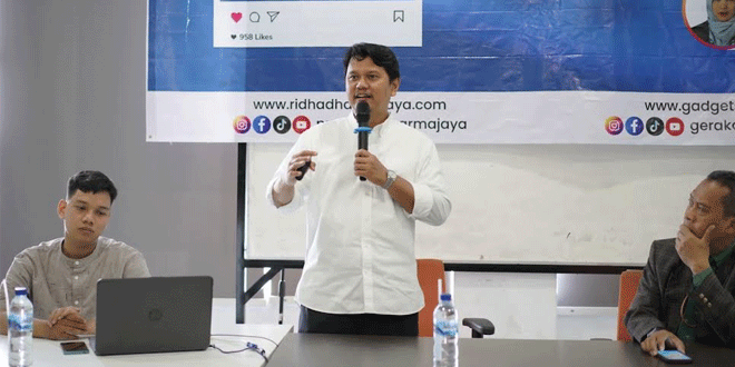 Hadir di STIM Sukma, Prof Ridha: Gadget Sehat Misi Kita Selamatkan Generasi Muda