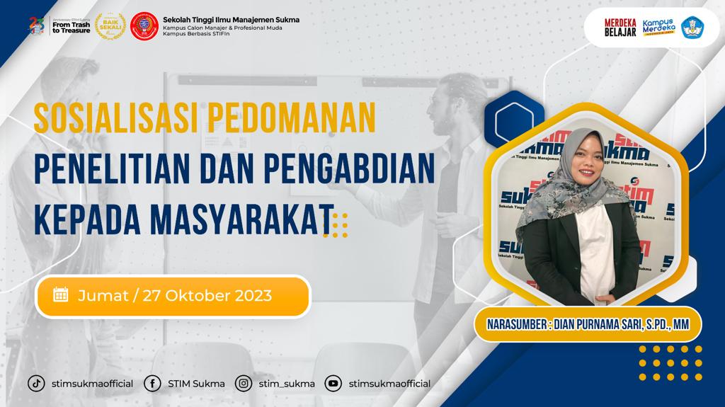 Sosialisasi pendoman penelitian dan pengabdian masyarakat