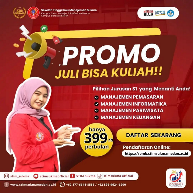 KULIAH ANTI UKT MAHAL! PROMO JULI BISA KULIAH