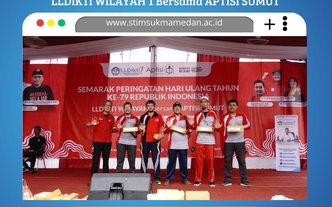 STIM Sukma Menang Lomba Estafet Ular Dalam Acara Memperingati Kemerdekaan Indonesia Bersama LLDIKTI Wilayah 1 dan APTISI SUMUT