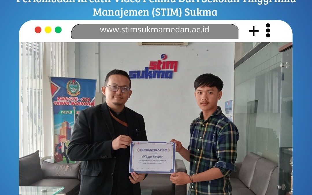 Pemenang lomba video kreatif Pemilu dari Sekolah Tinggi Ilmu Manajemen (STIM) Sukma