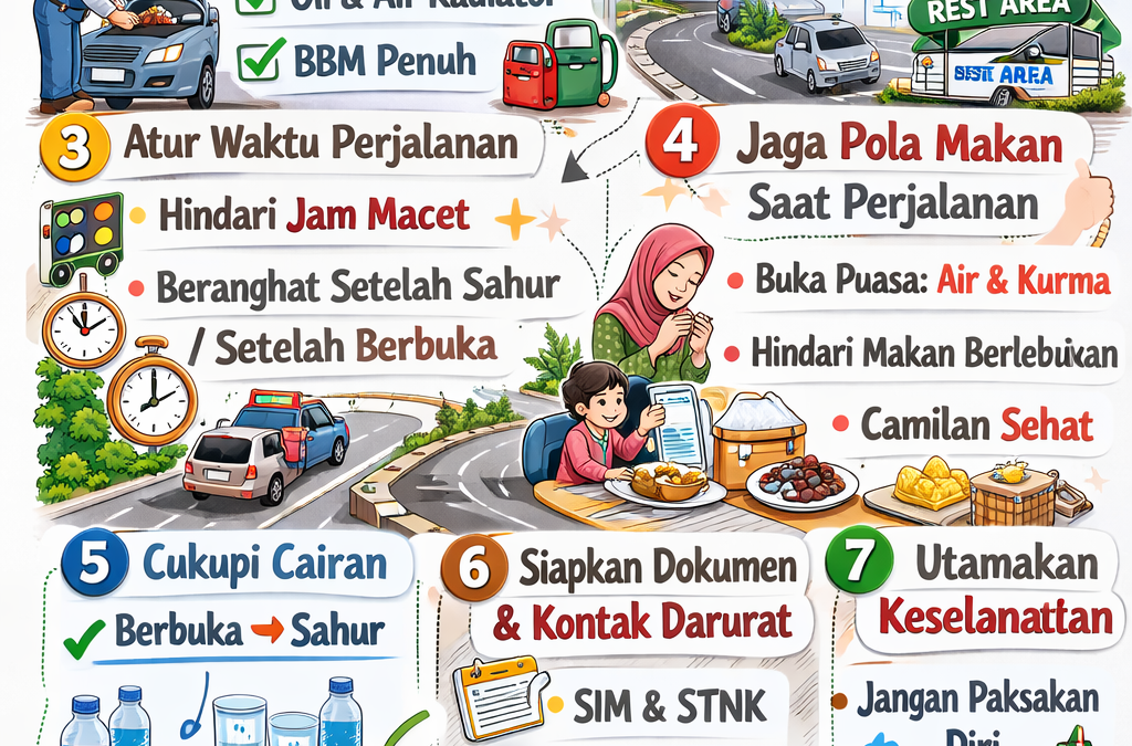 🚗🌙 Tips Mudik Aman di Bulan Ramadan