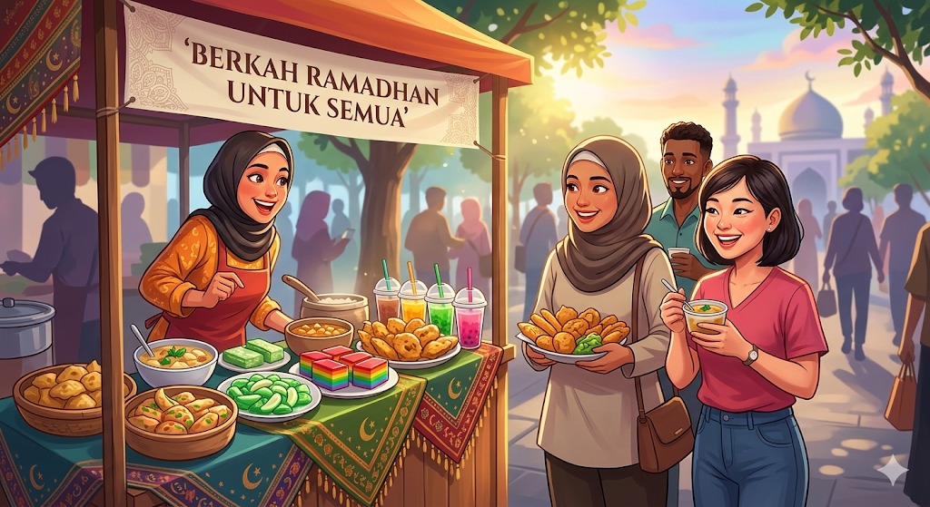 War Takjil: Bukti Indahnya Toleransi & Berkah Ramadhan untuk Semua ❤️