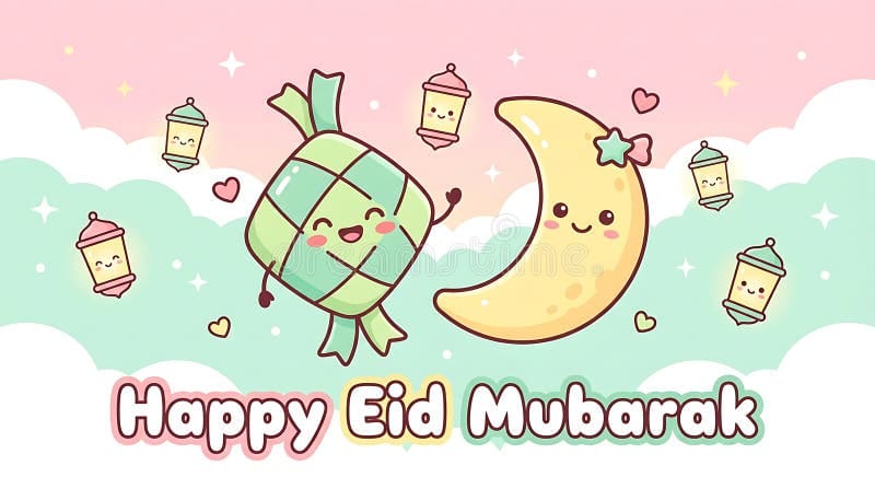 Ramadhan berlalu… tapi kebaikan tetap tinggal di hati 💚✨ Selamat Idul Fitri, maaf lahir batin ya!