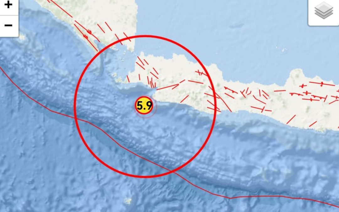 Gempa M 4,0 Guncang Selatan Bayah