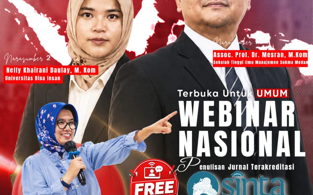 WEBINAR PENULISAN JURNAL TERAKREDITASI SINTA