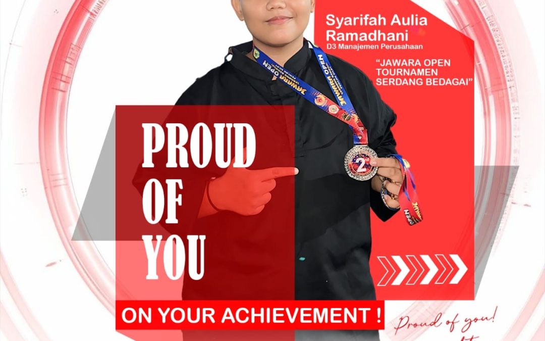 Syarifah Aulia Ramadhani Mahasiswi Manajemen Perusahaan D3 – STIM Sukma 🏆  🥈 Juara 2 Tingkat Provinsi Kelas E (Dewasa)